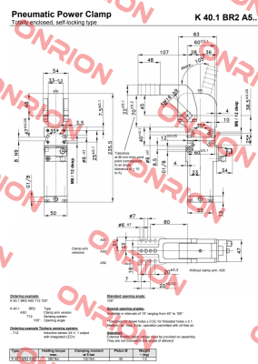 K 40.1 BR2 A50 T12   Tünkers