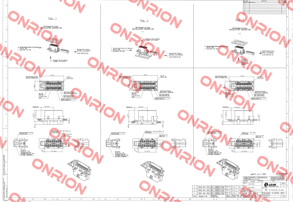 13561.601. 636 (Pack 1000 pieces)  Lear (Grote Hartmann)