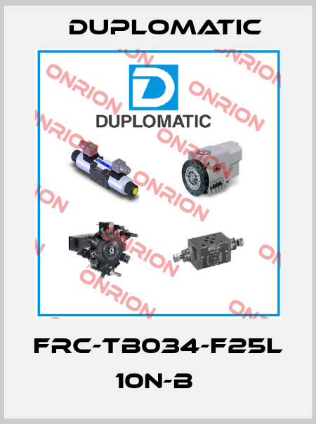 FRC-TB034-F25L 10N-B  Duplomatic