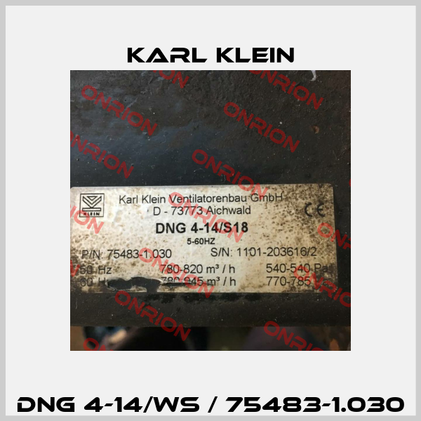DNG 4-14/WS / 75483-1.030 Karl Klein