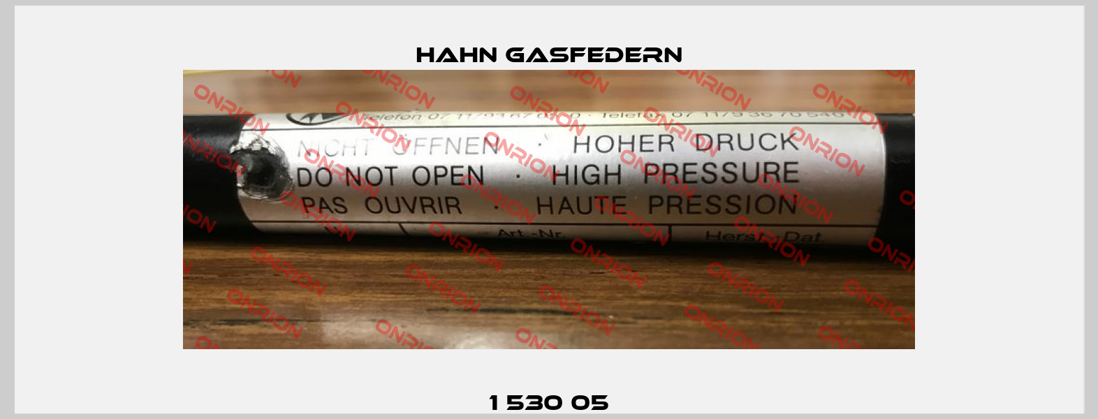 1 530 05 Hahn Gasfedern