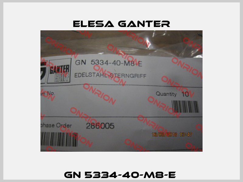 GN 5334-40-M8-E  Elesa Ganter