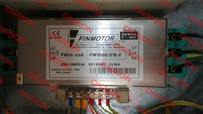 FIN1500.016.V Finmotor