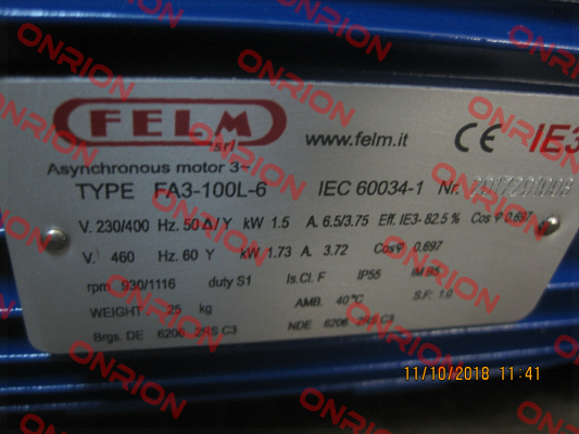 FA3-100L-6     Felm