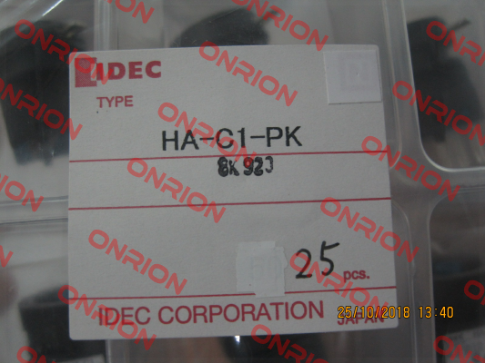 P/N: 208748 Type: HA-C1 (pack x25)  Idec