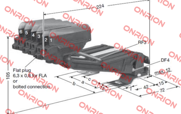 P/n: 0157199/00, Type: SA-KESL32-55F-3-18HS-0-03-04-04 Vahle