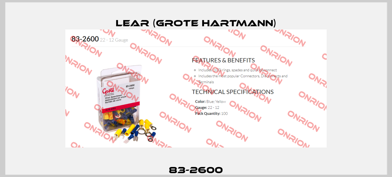 83-2600 Lear (Grote Hartmann)