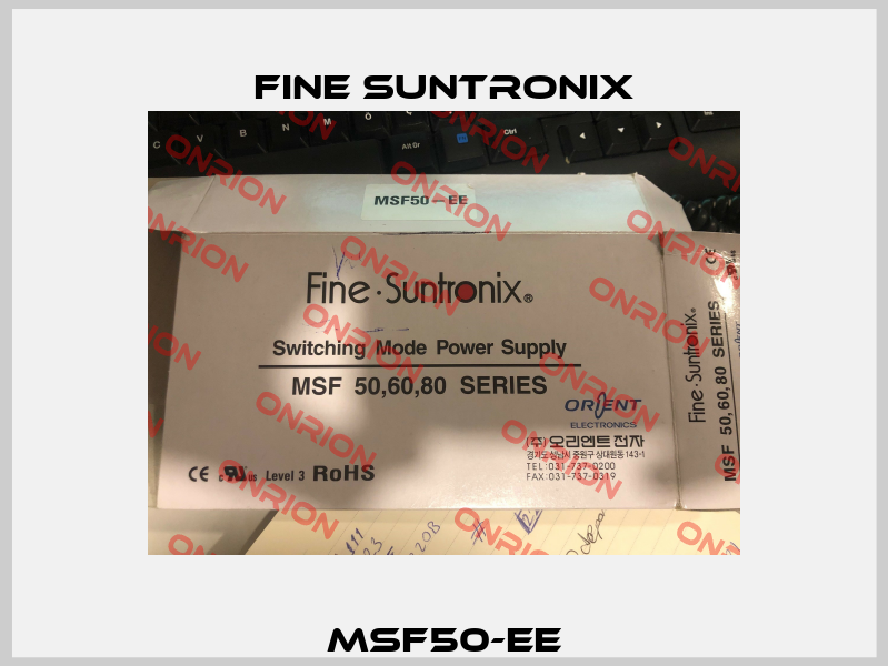 MSF50-EE Fine Suntronix