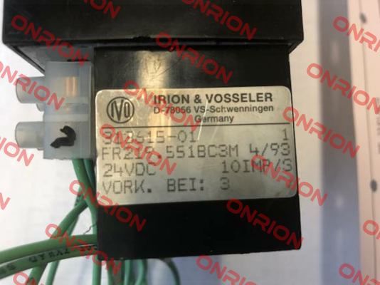 313615-01 obsolete no replacement Irion-Vosseler