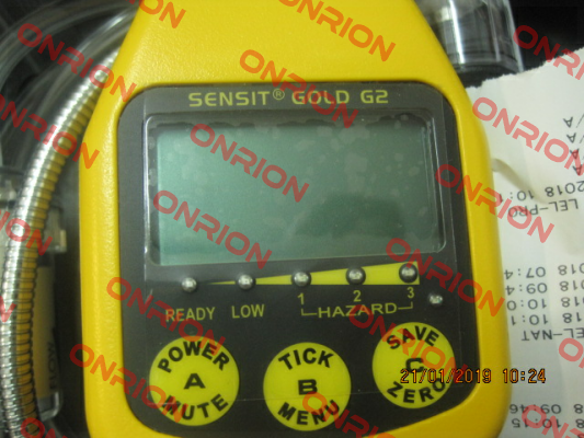 Gold G2 4 Gas Order No: 911-00000-08 Sensit