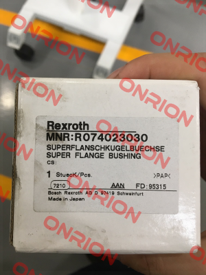 P/N: R074023030, Type: KBMF-30-DD-NR Rexroth