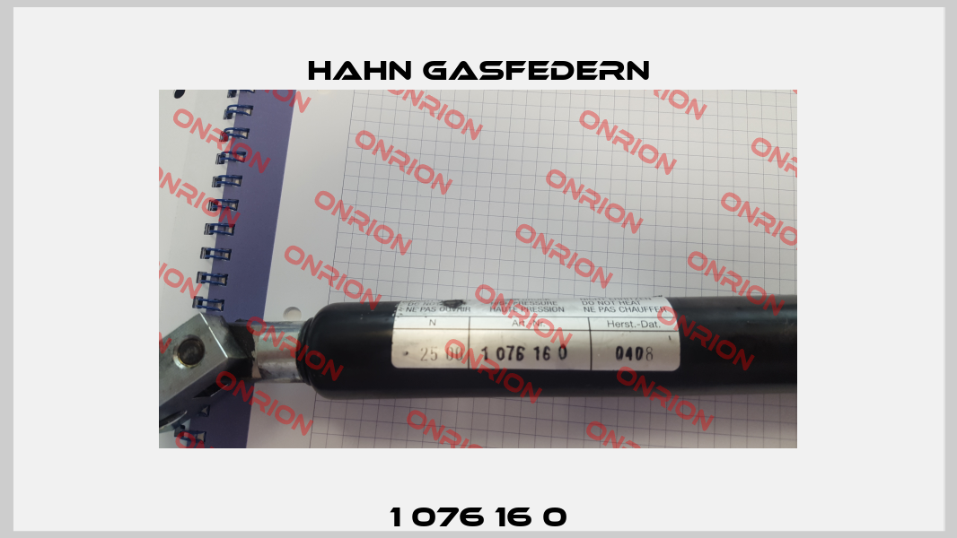 1 076 16 0 Hahn Gasfedern