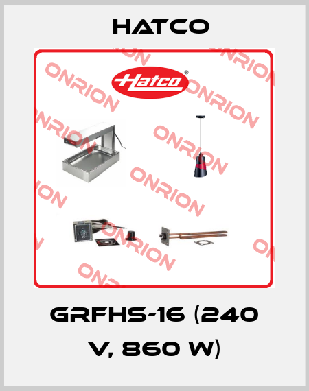GRFHS-16 (240 V, 860 W) Hatco