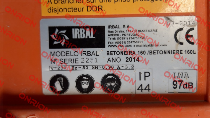 CBB60 for Irbal 2251 irbal