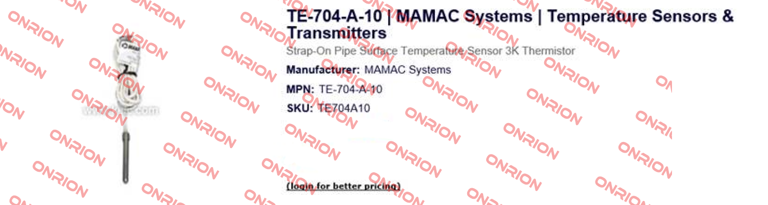 TE-704-A-10 Mamac Systems