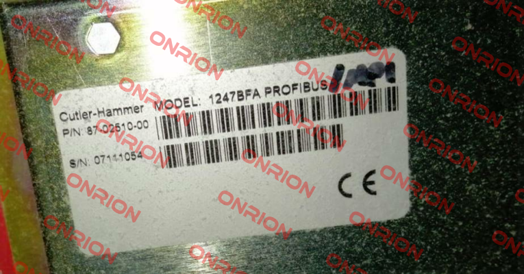 Model: 1247BFA PROFIBUS Cutler Hammer (Eaton)