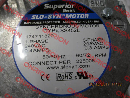 SS452L Superior Electric