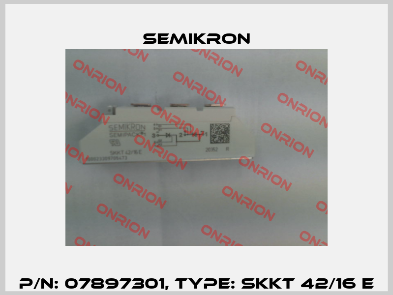 P/N: 07897301, Type: SKKT 42/16 E Semikron