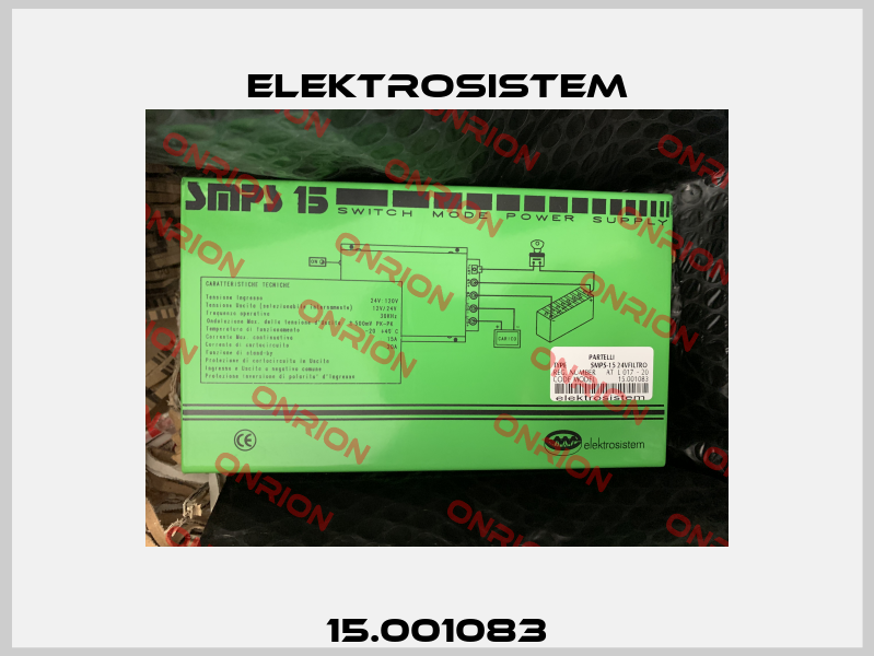 15.001083 Elektrosistem