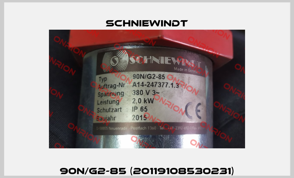 90N/G2-85 (20119108530231) Schniewindt