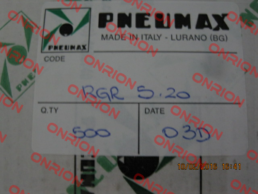 RGR5.20  Pneumax