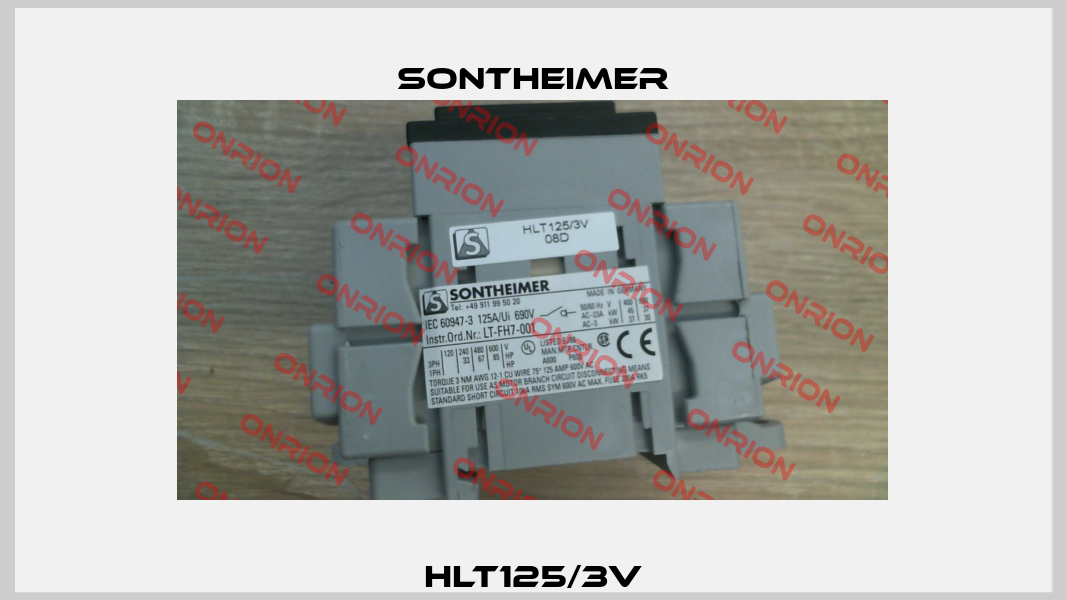 HLT125/3V Sontheimer