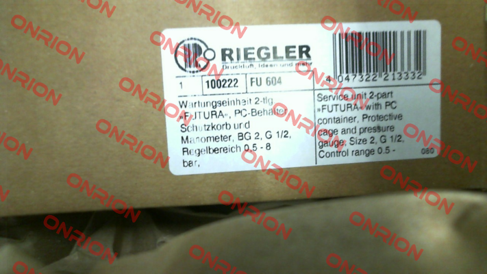 100222 / FU 604 Riegler