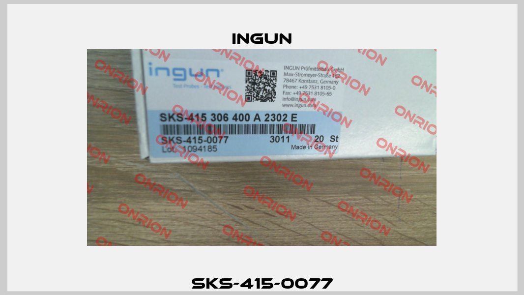 SKS-415-0077 Ingun