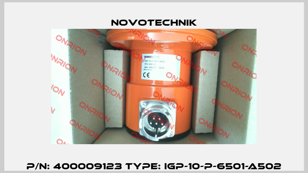 P/N: 400009123 Type: IGP-10-P-6501-A502 Novotechnik