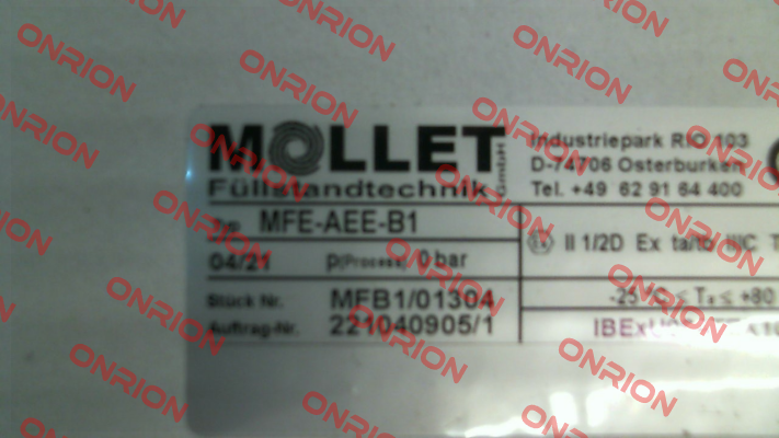 MFE-AEE-B1 Mollet