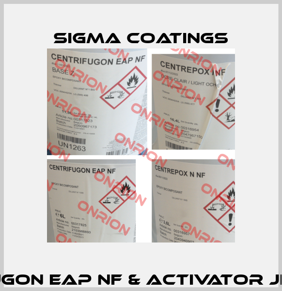 Centrifugon EAP NF & Activator Jet Black Sigma Coatings