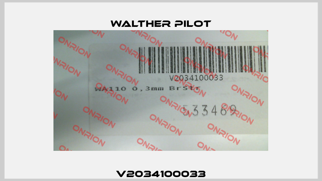 V2034100033 Walther Pilot