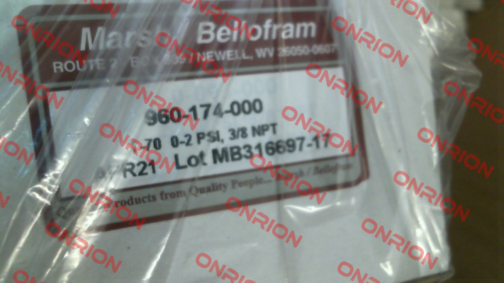 960-174-0001 Bellofram