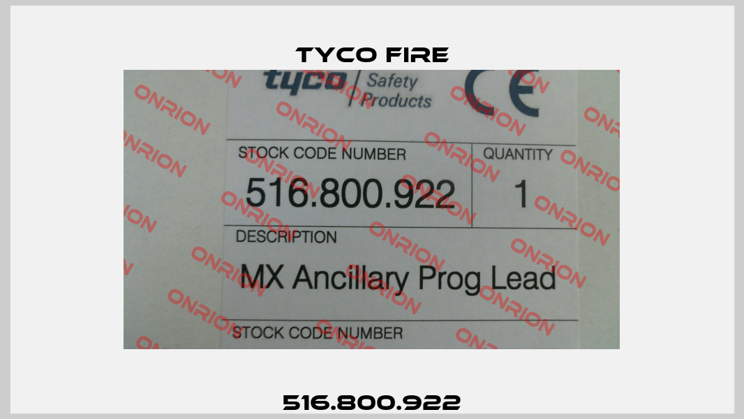 516.800.922 Tyco Fire