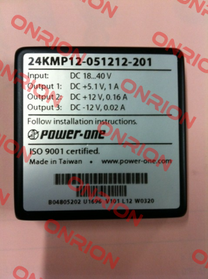 24KMP12-051212-201  Bel Power Solutions