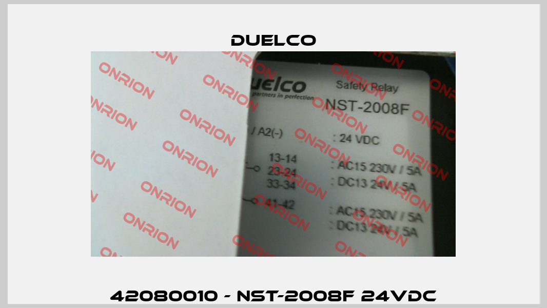 42080010 - NST-2008F 24VDC DUELCO