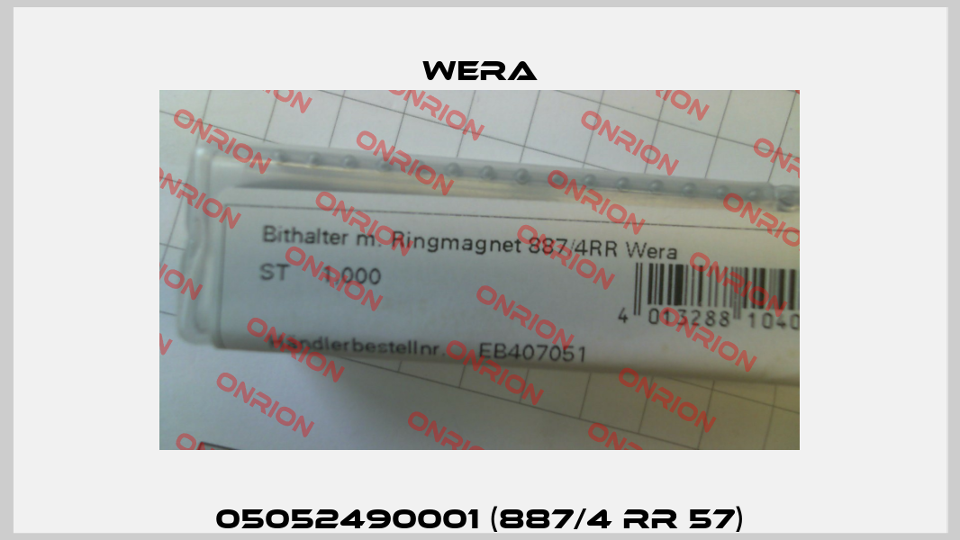 05052490001 (887/4 RR 57) Wera