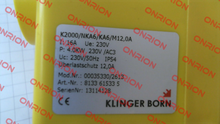 8133615335 Klinger Born