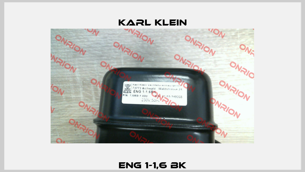 ENG 1-1,6 BK Karl Klein