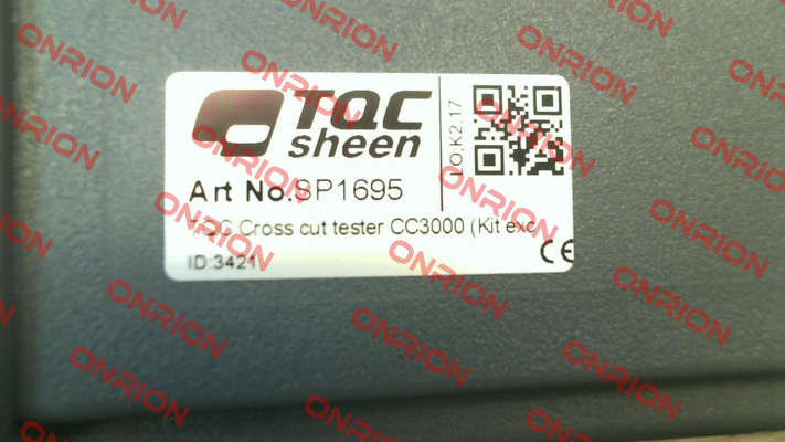 Type CC3000 (old P/N SP1681-new P/N SP1695) TQC