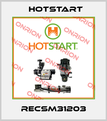 RECSM31203 Hotstart