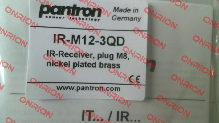 P/N: 9SIR028, Type: IR-M12-3QD Pantron