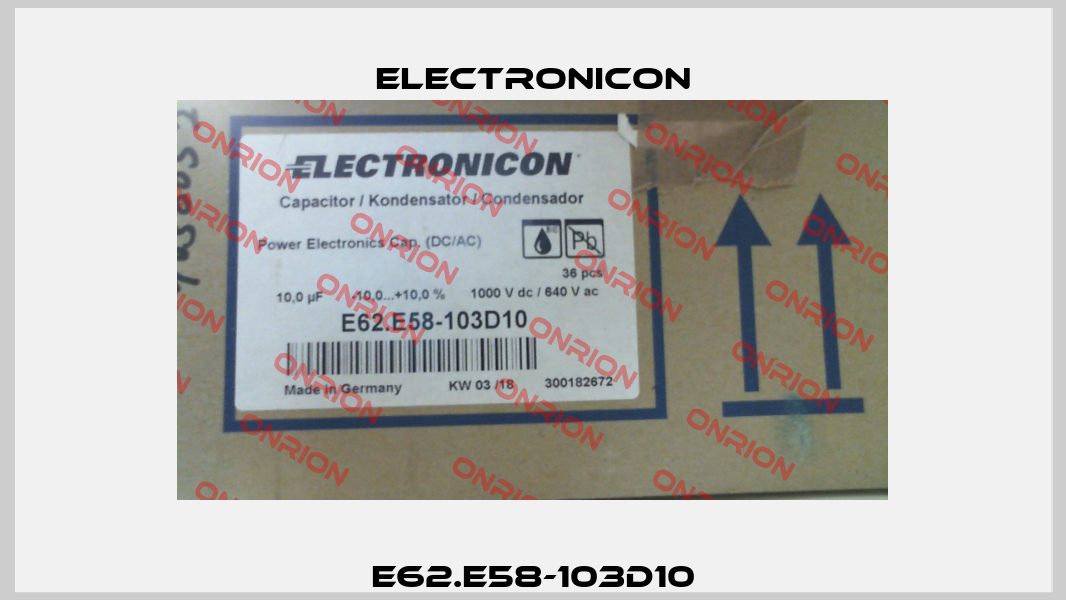 E62.E58-103D10 Electronicon
