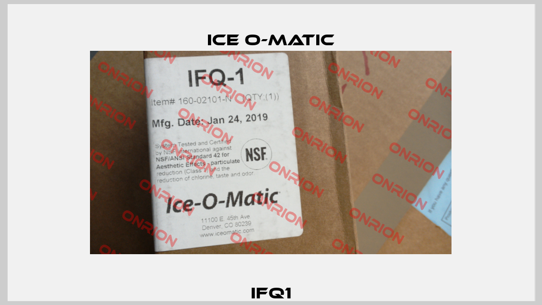 IFQ1 Ice O-Matic