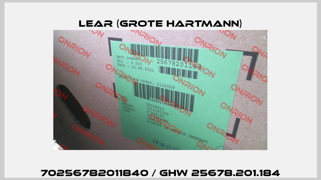 70256782011840 / GHW 25678.201.184 Lear (Grote Hartmann)