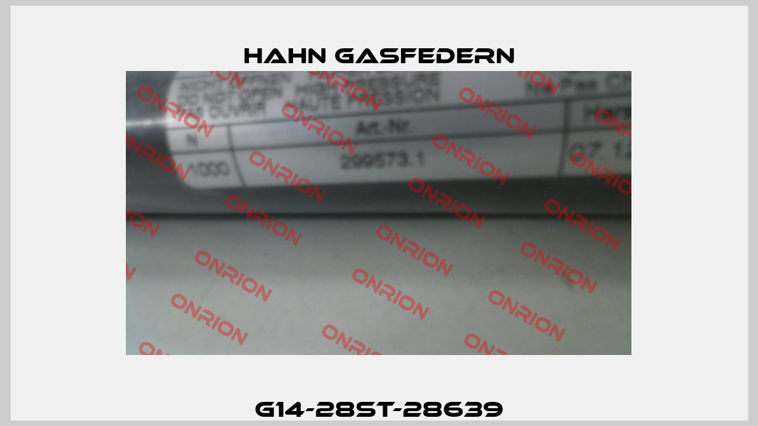 G14-28ST-28639 Hahn Gasfedern