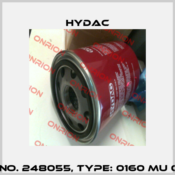 Mat No. 248055, Type: 0160 MU 010 P  Hydac