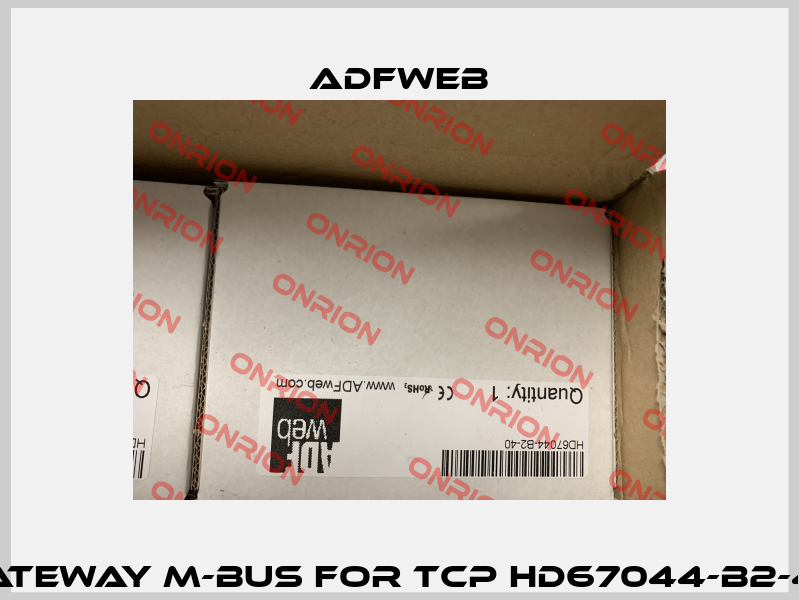 gateway M-bus for TCP HD67044-B2-40 ADFweb
