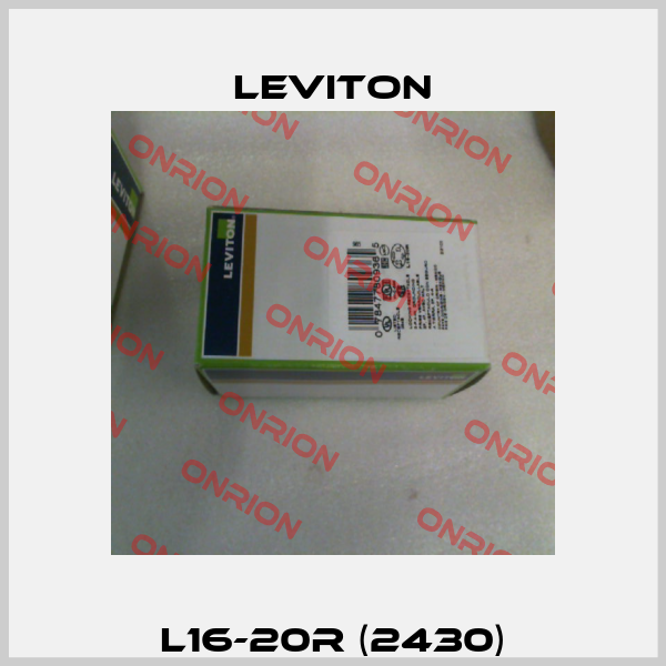 L16-20R (2430) Leviton
