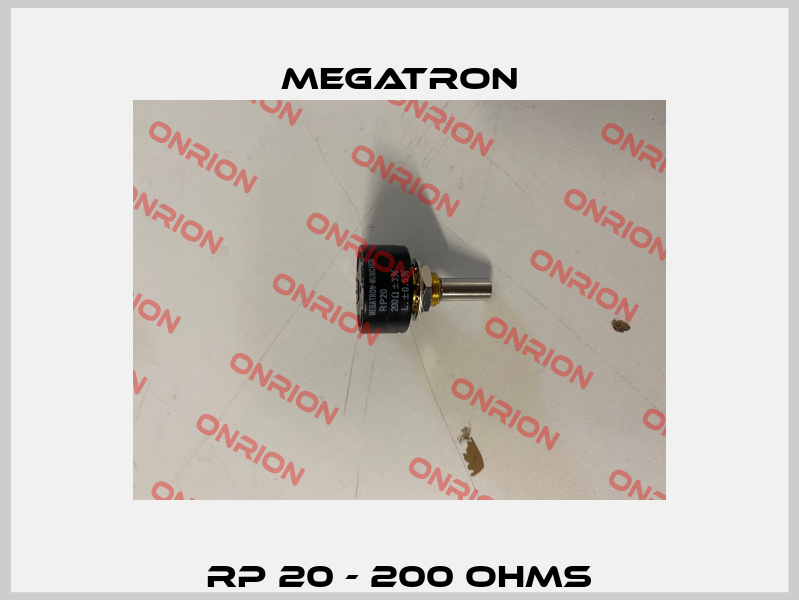 RP 20 - 200 OHMS Megatron